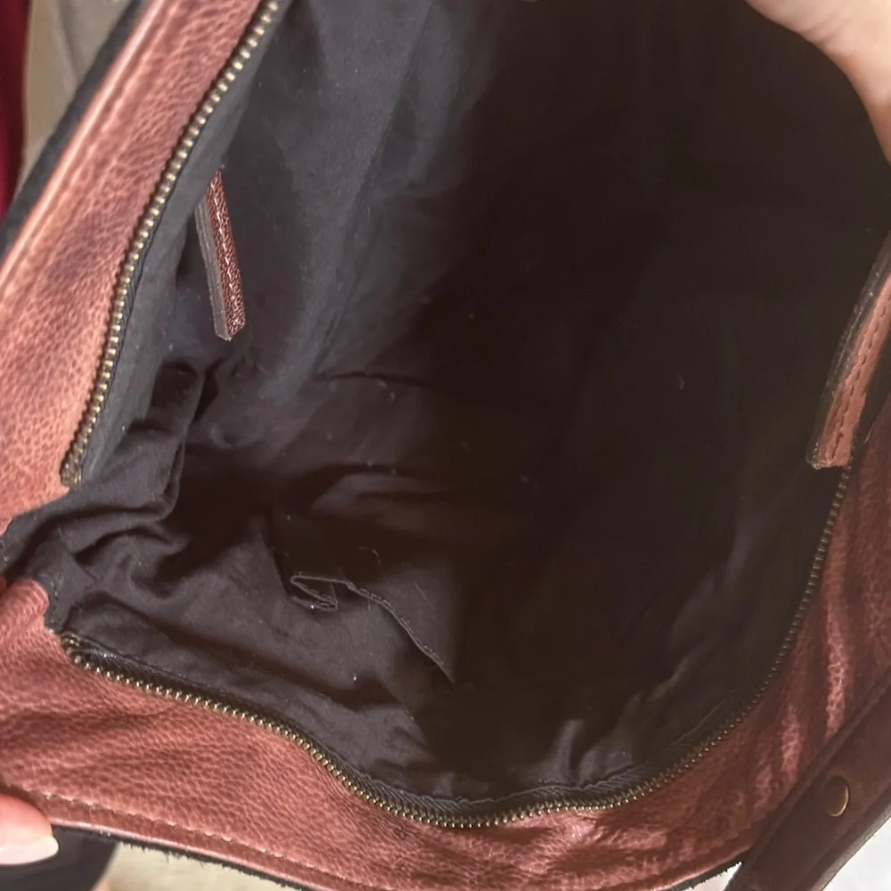 Free People Black and Red Boho Shoulder Bag - Picture 10 of 10